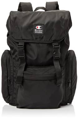 Champion Unisex Lifestyle Bags-805980 Water-Repellent Rucksack, Schwarz (Kk001) von Champion