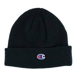 Champion Womens Ribbed Knit Cap (CS4003) -Black -One Size von Champion