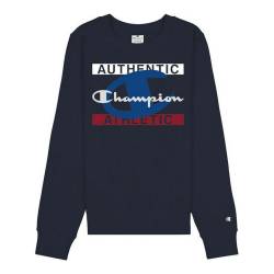 Herren Sweater ohne Kapuze Champion Authentic Athletic Dunkelblau - S von Champion