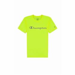 T-Shirt Champion Crewneck in Zitronengrün für Herren - M von Champion