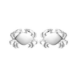 Silber Krabben Ohrringe für Frauen Schmuck Krebs Sternzeichen Tier Charm Schmuck Ozean inspiriert Vintage Gold Ohrringe Geschenk von Chandler