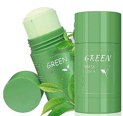 2 Pack Green Mask Stick, Grüntee Purifying Clay Green Tea Mask, , Natural Grüner Tee, Reinigende, Green Tea Cleansing Mask, Moisturizing Nourishing Skin von ChaneeHann
