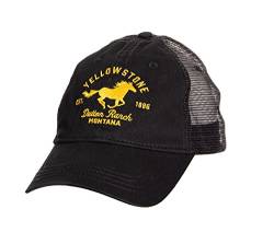 Changes Yellowstone Dutton Ranch Horse Logo TV Show Kevin Costner Trucker Cap Hat 66-15 schwarz von Changes