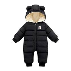 Chanpning Baby Jacke Mädchen Mantel Winterjacke Zip Up Coat Daunenmantel Babyparka Baumwolle Futter Oberbekleidung Ultraleicht Hoodies Mäntel Für Mädchen von Chanpning