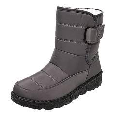 Chanpning Damen Winterstiefel Elegant Shuhe. Damen Winter Winterturnschuh Damen Winterschuhe Damen Gr 40 Stiefel Damen Stiefeletten Flach Rutschfeste Warme Schneestiefel von Chanpning