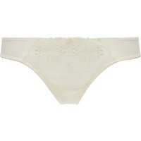 CHANTELLE Champs Elysees String, Spitze, semitransparent, für Damen, weiß, 40 von Chantelle