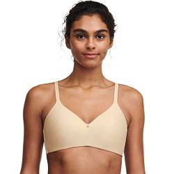 Chantelle C COMFORT, Bügelloser T-shirt BH, Unnsichtbare Unterwäsche für Damen, Nude, 70F von Chantelle