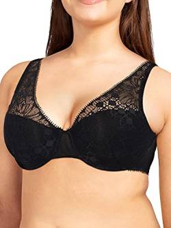 Chantelle DAY TO NIGHT, Tief Ausgeschnittener Spacer-BH, Damen Unterwäsche, Schwarz, 70D von Chantelle