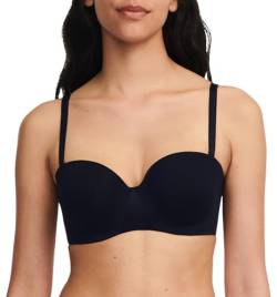 Chantelle ESSENTIALL, Bandeau T-Shirt-BH, Unnsichtbare Unterwäsche für Damen, Schwarz, 80C von Chantelle