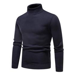 Chaorwe Herbst Winter Rollkragenpullover Männer Slim Fit Gestrickte Pullover Herren Mode Stricken Pullover color7,4XL von Chaorwe