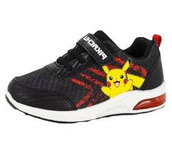Pokemon Schuhe für Kinder mit Lichtern von 24 bis 32, Schwarz , 26 EU von Characters Cartoons