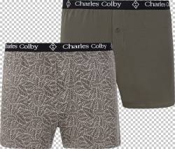 2er Pack Boxershorts LORD HAWKINS Charles Colby khaki von Charles Colby