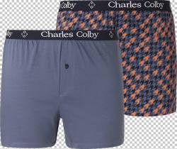 2er Pack Boxershorts LORD KEYAN Charles Colby blau von Charles Colby