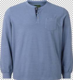 Langarmshirt EARL BRYN Charles Colby blau von Charles Colby