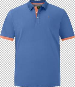 Poloshirt EARL DERMOT Charles Colby blau von Charles Colby