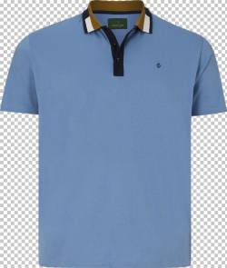 Poloshirt EARL FAOLAN Charles Colby blau von Charles Colby