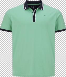 Poloshirt EARL FINGS Charles Colby mint von Charles Colby