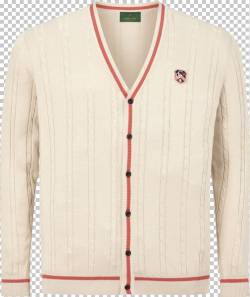 Strickjacke DUKE CATHBAD Charles Colby beige von Charles Colby