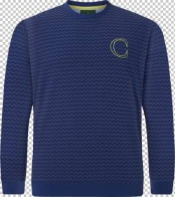 Sweatshirt EARL LEMUEL Charles Colby blau von Charles Colby