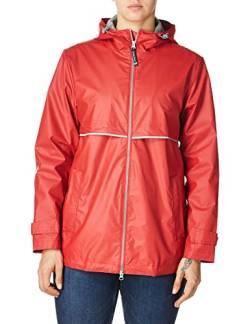 Charles River Apparel Damen Regenjacke, Red Reflective, S EU von Charles River Apparel