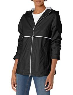 Charles River Apparel Damen Regenjacke, Schwarz, S EU von Charles River Apparel