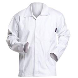 Charlie Barato® Malerjacke - waschfeste & robuste Arbeitsjacke weiß (46) von Charlie Barato
