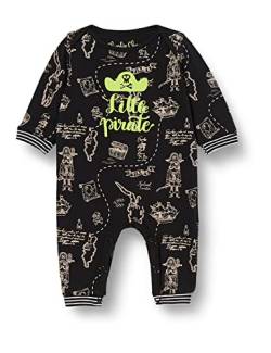 Charlie Choe Boys Pajamas Schlafanzüge, Black + AOP, 74/80 von Charlie Choe