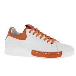 Charlotte of Sweden Damen Sneaker, weiß/Papaya, 36 EU von Charlotte of Sweden