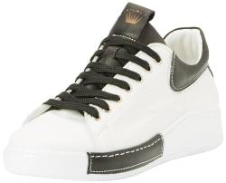 Charlotte of Sweden Damen Sneaker, weiß/schwarz, 38 EU von Charlotte of Sweden