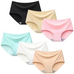 Charmi Teenager Mädchen Nahtlose Unterhosen Unsichtbare Unterwäsche 6er-Pack Grundfarbe 158-164 (Herstellergröße L) von Charmi