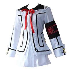 Charous Anime Vampir Ritter Cosplay Kostüm, College Uniform verwendet für Frauen Halloween Weihnachten Karneval Thema Party Cosplay Full Set von Charous