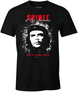 Che Guevara Herren MECHEGDTS011 T-Shirt, Schwarz, L von Che Guevara