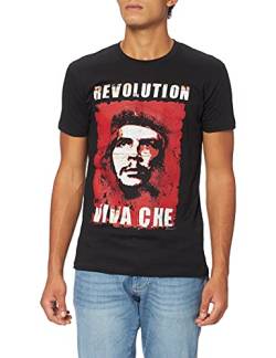 Che Guevara Herren MECHEGDTS014 T-Shirt, Schwarz, L von Che Guevara