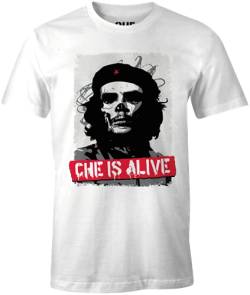 Che Guevara Herren MECHEGDTS016 T-Shirt, weiß, XXL von Che Guevara