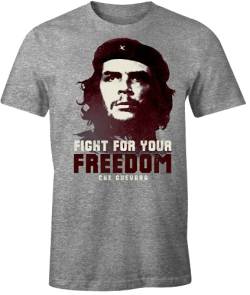 Che Guevara Herren MECHEGDTS017 T-Shirt, Grau meliert, L von Che Guevara