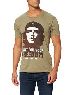 Che Guevara Herren MECHEGDTS017 T-Shirt, kaki, M von Che Guevara