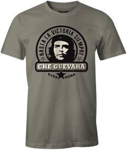 Che Guevara Herren MECHEGDTS020 T-Shirt, kaki, S von Che Guevara