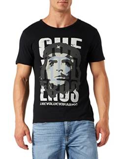 Che Guevara Herren MECHEGDTS042 T-Shirt, Schwarz, XL von Che Guevara