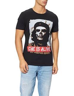 Che Guevara Herren Mechegdts016 T-Shirt, Schwarz, M von Che Guevara