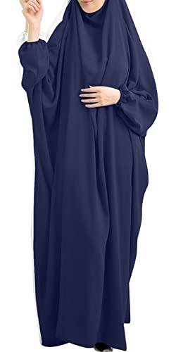 CheChury Muslim Damen Gebetskleidung für Frauen Hijab Kleid Gebet Jilbab Kleidung für Muslimische Kleider Damen Lange Ärmel Burka Ganzkörper Beten Niqab Roben Ärmel Roben Strickjacke Ramadan Kleid von CheChury