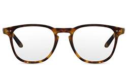 Cheapass Sonnenbrille Blaulichtfilter Brille für Frauen Männer mit einem rechteckigen, halbbraunem Gestell Bildschirmschutz für Laptop, Gaming, Arbeit, Lesen für Laptop-Gaming Arbeiten Lesen Nachtruhe von Cheapass