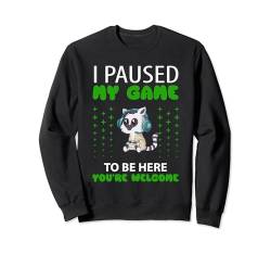 Horse Gamer Videospiel Gaming Sweatshirt von Check out my Gamer Shirts