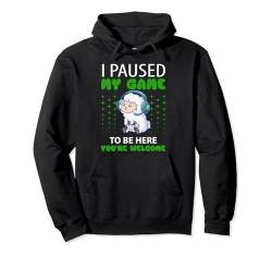 Roter Panda Gamer Videospiel Gaming Pullover Hoodie von Check out my Gamer Shirts
