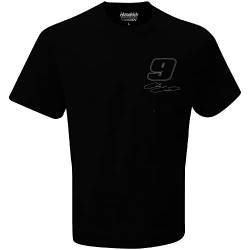 NASCAR T-Shirt, offizielle Flagge, kurzärmelig, Automobil-Rennbekleidung, Chase Elliott, Mittel von Checkered Flag Sports