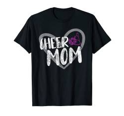 Funny Cheer Mom Heart Cheerleaderin T-Shirt von Cheerleading Apparel for Cheerleader
