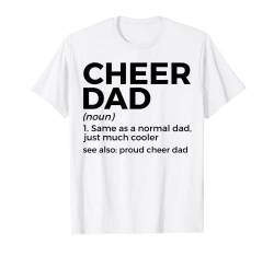 Stolzer Cheer Dad Definition Cheerleading T-Shirt von Cheerleading Apparel for Cheerleader