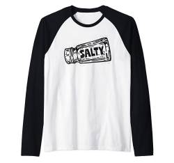 Chef Salty Funny Men Women Cook Cooking Culinary Vintage Raglan von Chef Cooking Clothes Co.
