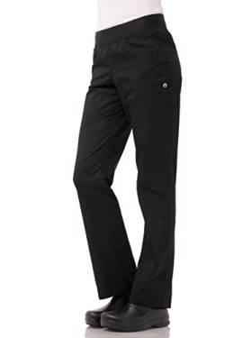 Chef Works Damen Pbn01wblkm Kochhose, schwarz, M von Chef Works