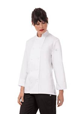 Chef Works Damen Sofia Kochmantel Jacke, Weiß, Mittel von Chef Works