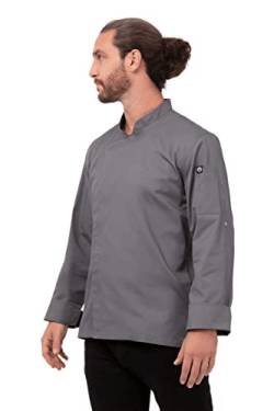 Chef Works Herren Bcmc010gryxl Kochjacke, grau, X-Groß von Chef Works